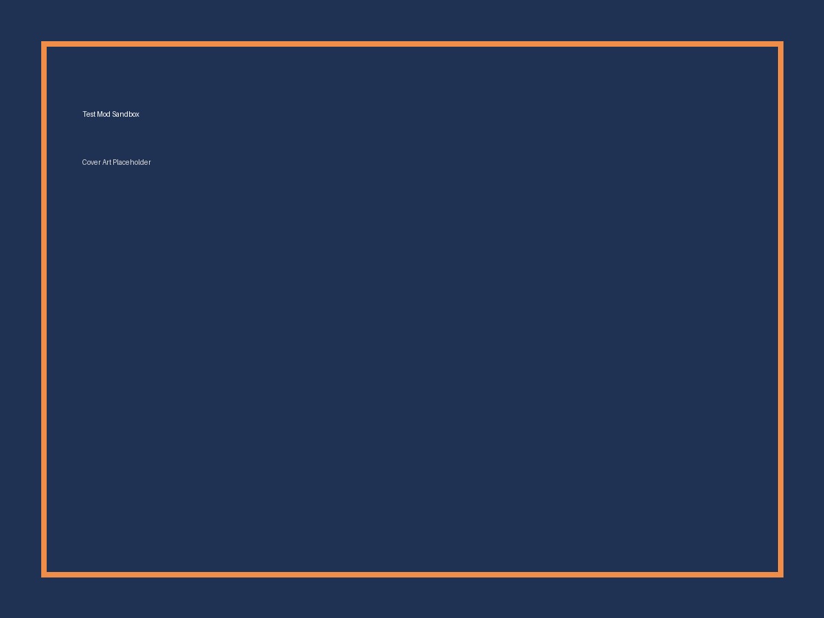 Test Mod Sandbox