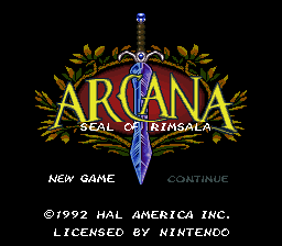 Welcome aboard, Arcana: Seal of Rimsala